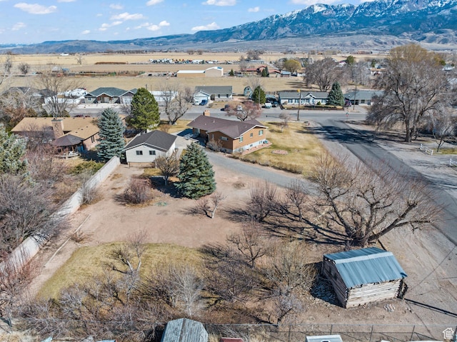 305 N 200 E, Elsinore, UT 84724 - aerial view featuring a residential view and a mountain view