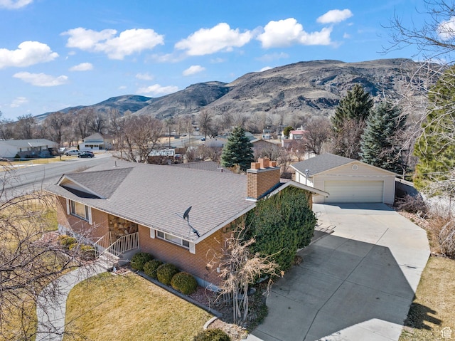 305 N 200 E, Elsinore, UT 84724 - birds eye view of property featuring a residential view and a mountain view