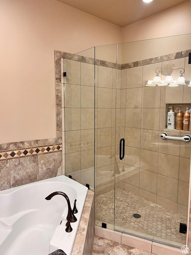 990 W Adams Cir, Bluffdale, UT 84065 - full bath with a garden tub and a shower stall