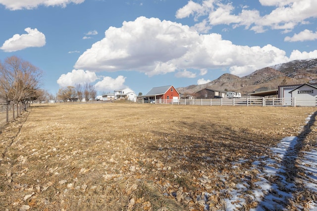315 S 300 E, Monroe, UT 84754 - view of yard featuring fence, a mountain view, and a rural view