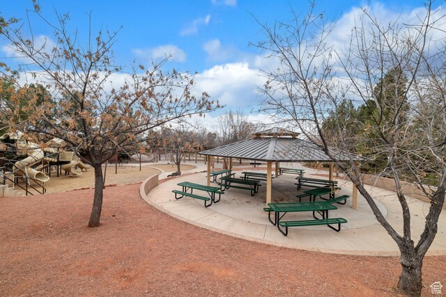 187 N Stone Mountain Dr, St George, UT 84770 - view of property's community with a gazebo