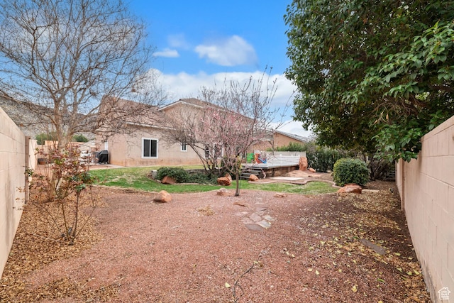 187 N Stone Mountain Dr, St George, UT 84770 - view of fenced backyard