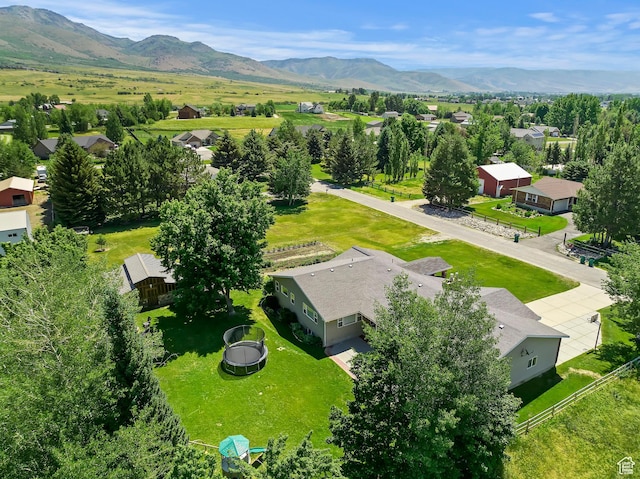 4884 E 2800 N, Eden, UT 84310 - birds eye view of property with a mountain view
