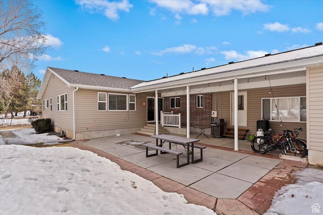 4884 E 2800 N, Eden, UT 84310 - back of property featuring a patio area