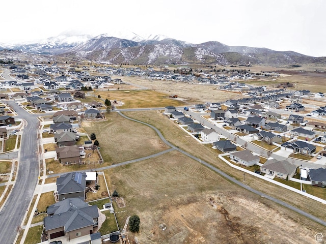80 Pheasant, Elk Ridge, UT 84651 - aerial view of property's location featuring mountains and nearby suburban area
