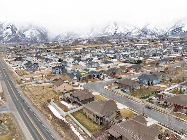 80 Pheasant, Elk Ridge, UT 84651 - aerial view of residential area featuring mountains