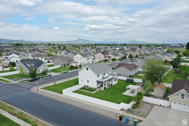 2588 S 1000 W, Nibley, UT 84321 - aerial view of residential area featuring a mountainous background