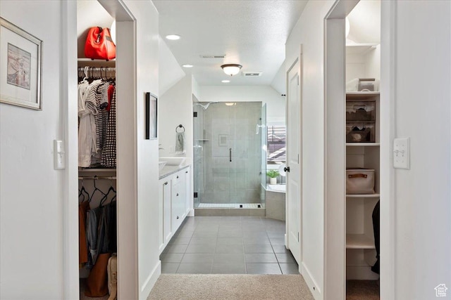 2588 S 1000 W, Nibley, UT 84321 - hallway with light tile patterned flooring
