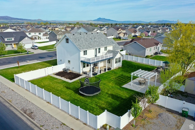 2588 S 1000 W, Nibley, UT 84321 - aerial perspective of suburban area featuring a mountain backdrop
