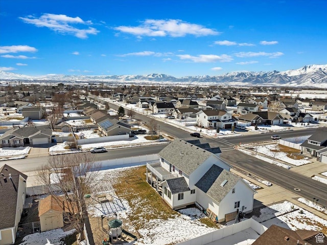2588 S 1000 W, Nibley, UT 84321 - aerial view of residential area featuring mountains