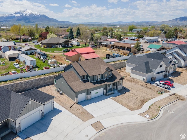 1171 W 800 S Unit 38, Spanish Fork, UT 84660 - drone / aerial view featuring a residential view and a mountain view