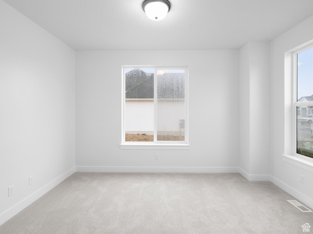 1171 W 800 S Unit 38, Spanish Fork, UT 84660 - empty room featuring light colored carpet, baseboards, and visible vents