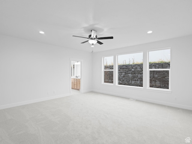 1171 W 800 S Unit 38, Spanish Fork, UT 84660 - spare room featuring recessed lighting, baseboards, and light carpet