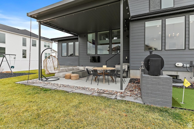1228 E 1030 N, American Fork, UT 84003 - view of patio featuring fence and an outdoor living space