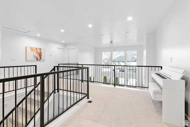 1228 E 1030 N, American Fork, UT 84003 - hall featuring carpet and recessed lighting