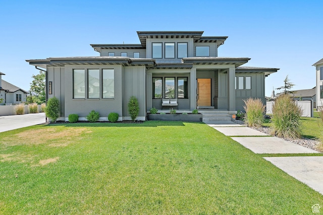 1228 E 1030 N, American Fork, UT 84003 - italianate house featuring board and batten siding and a front lawn