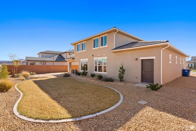 4712 W 2820 S, Hurricane, UT 84737 - back of property with stucco siding and fence