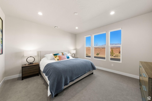 4712 W 2820 S, Hurricane, UT 84737 - carpeted bedroom with baseboards and recessed lighting