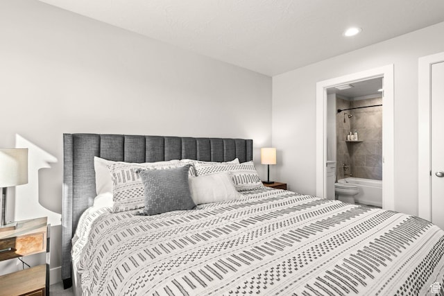 4712 W 2820 S, Hurricane, UT 84737 - bedroom with connected bathroom and recessed lighting