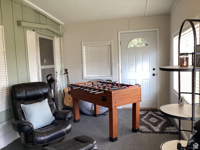255 N 1st St E, Manila, UT 84046 - game room featuring carpet