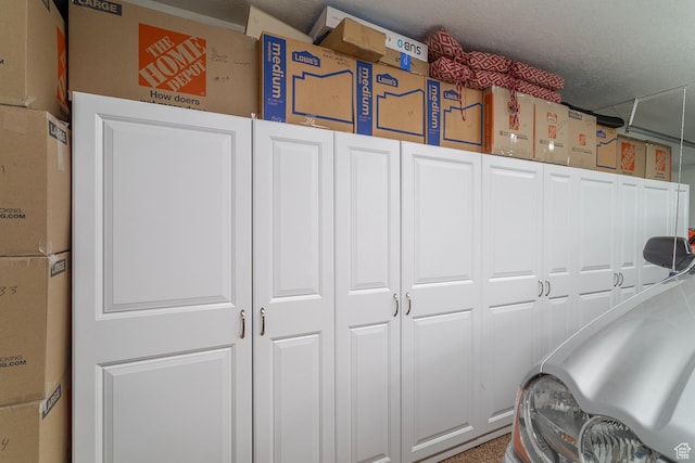 view of storage room