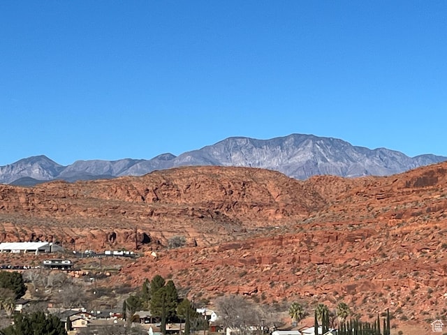 view of mountain feature