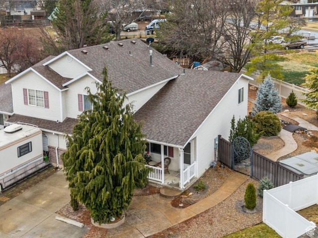 bird's eye view