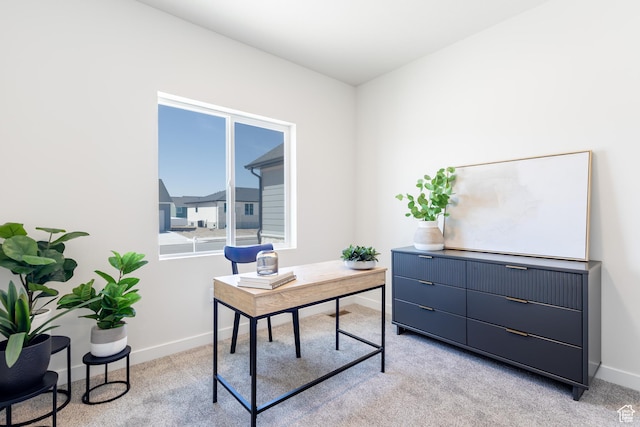 3062 N 2875 W Unit 24, Plain City, UT 84404 - office area with baseboards and light carpet