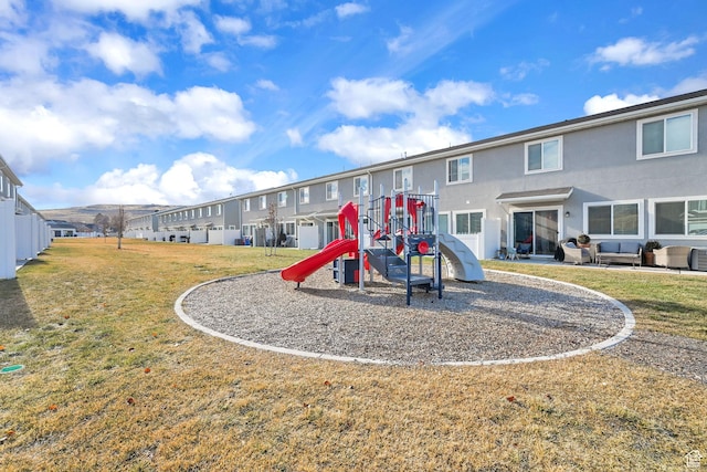 6512 S 390 E, South Weber, UT 84405 - community playground with a residential view and a yard