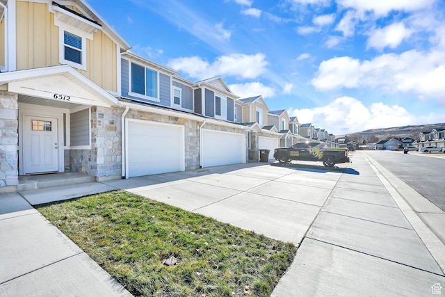 6512 S 390 E, South Weber, UT 84405 - exterior space with a residential view