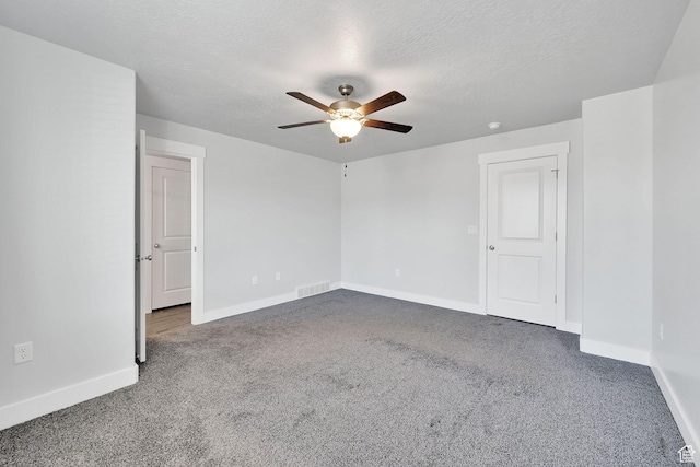 6512 S 390 E, South Weber, UT 84405 - empty room with a ceiling fan, baseboards, and carpet flooring