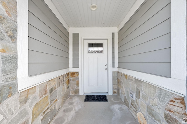 6512 S 390 E, South Weber, UT 84405 - view of exterior entry featuring stone siding