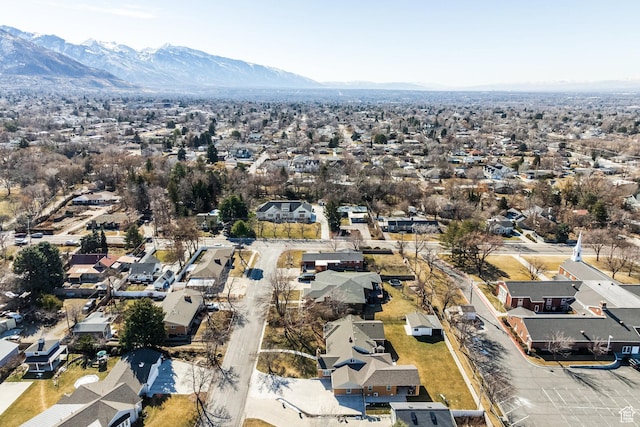 aerial overview of property's location featuring nearby suburban area