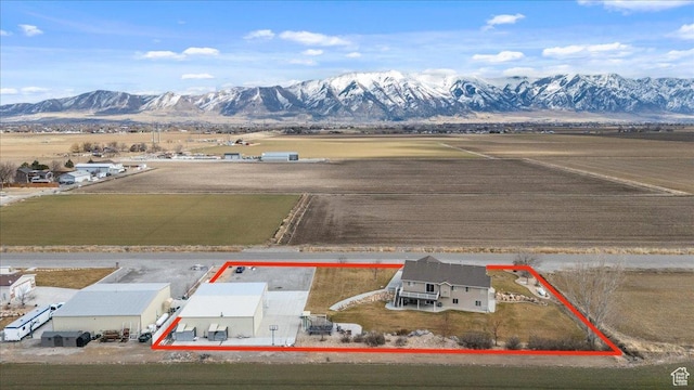 10285 N 7600 W, Tremonton, UT 84337 - aerial view featuring a rural view and a mountain view