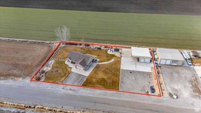 10285 N 7600 W, Tremonton, UT 84337 - birds eye view of property featuring a rural view
