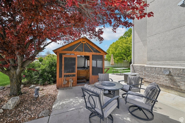 11732 S Lampton View Dr W, South Jordan, UT 84095 - view of patio / terrace