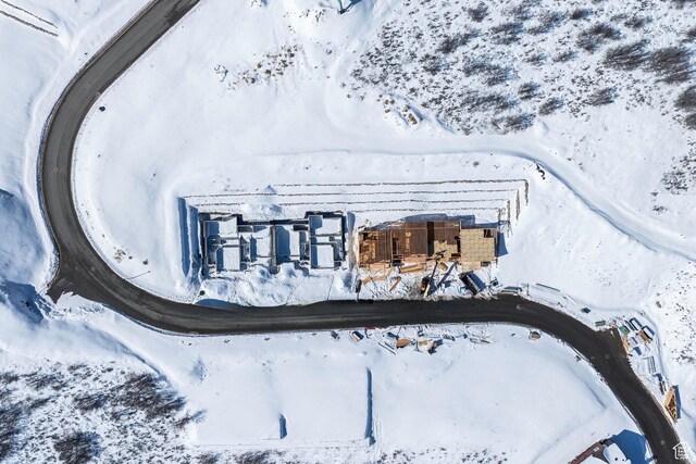 386 W Ascent Dr Unit 257, Hideout, UT 84036 - view of snowy aerial view