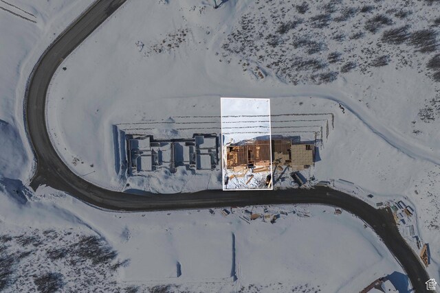 386 W Ascent Dr Unit 257, Hideout, UT 84036 - view of snowy aerial view
