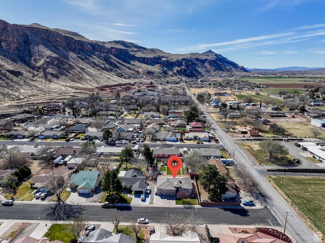 155 W 960 S, Hurricane, UT 84737 - aerial view featuring a mountain view and a residential view