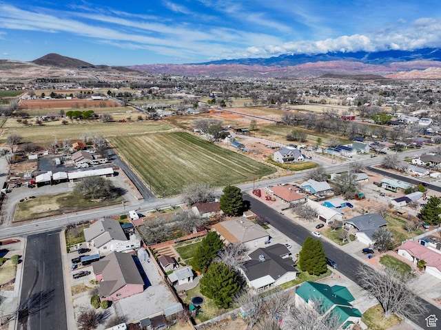 155 W 960 S, Hurricane, UT 84737 - drone / aerial view with a residential view and a mountain view