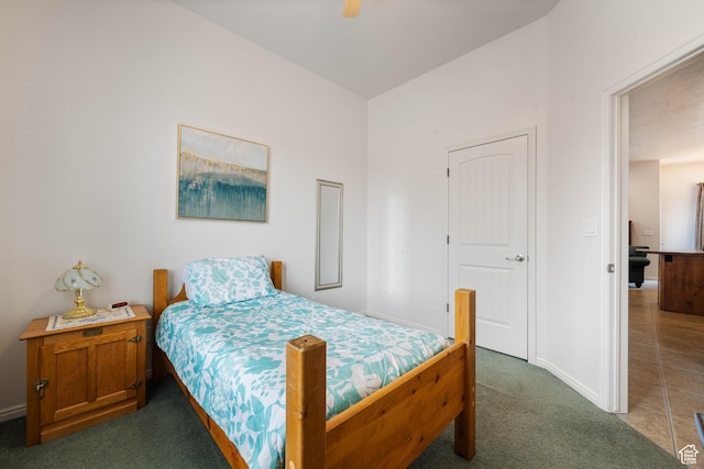 155 W 960 S, Hurricane, UT 84737 - carpeted bedroom featuring baseboards and a ceiling fan