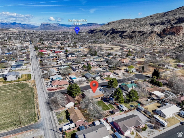 155 W 960 S, Hurricane, UT 84737 - aerial view with a mountain view and a residential view