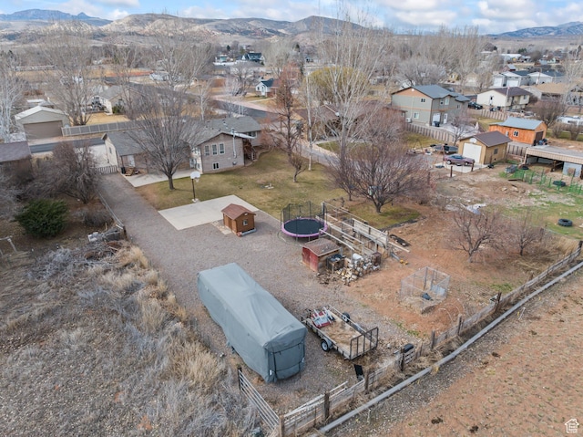 79 S 250 E, Aurora, UT 84620 - bird's eye view featuring a residential view and a mountain view