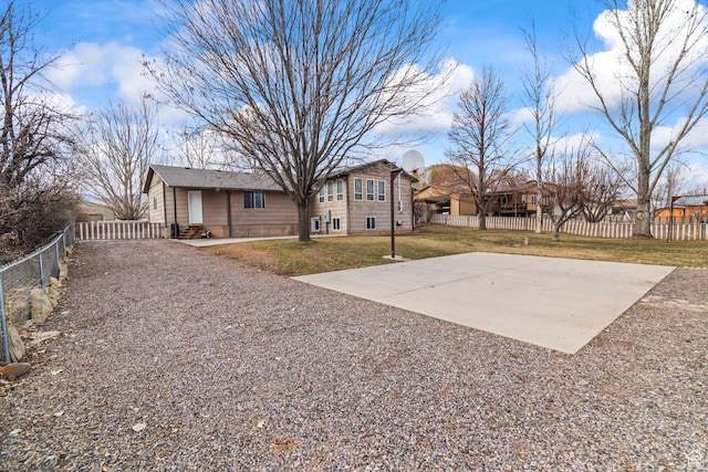 79 S 250 E, Aurora, UT 84620 - exterior space featuring driveway and a fenced backyard