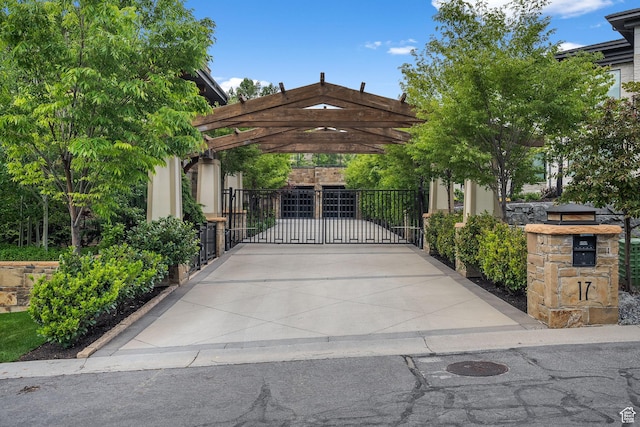17 S Crosshill Ln, Sandy, UT 84092 - gate with a pergola