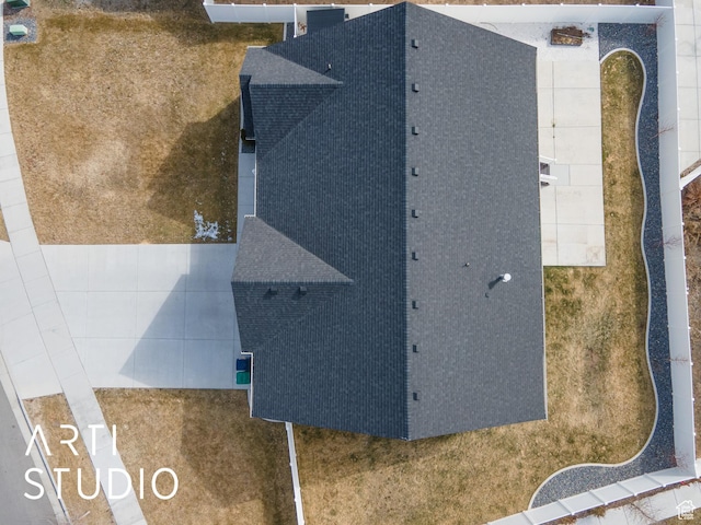 drone / aerial view