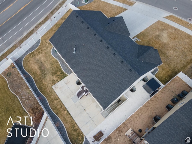drone / aerial view