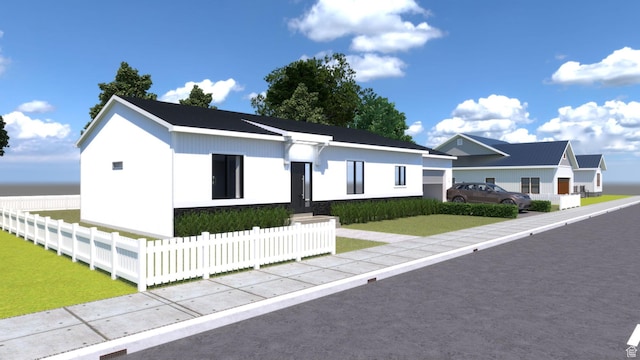 4068 Porter Ave, South Ogden, UT 84403 - view of front facade featuring a fenced front yard
