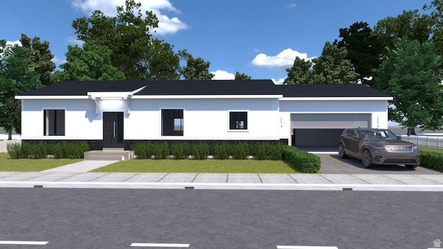 4068 Porter Ave, South Ogden, UT 84403 - view of front of property featuring an attached garage and asphalt driveway