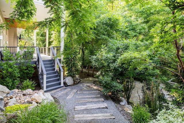 884 E Fence Post Rd S, Fruit Heights, UT 84037 - view of yard featuring stairway